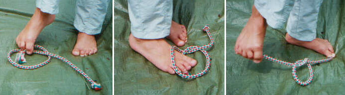 Kinderfüsse knoten Seil , Gimnastika za dječijih stopala Kinderfüsse knoten Seil , Gimnastika za dječijih stopala